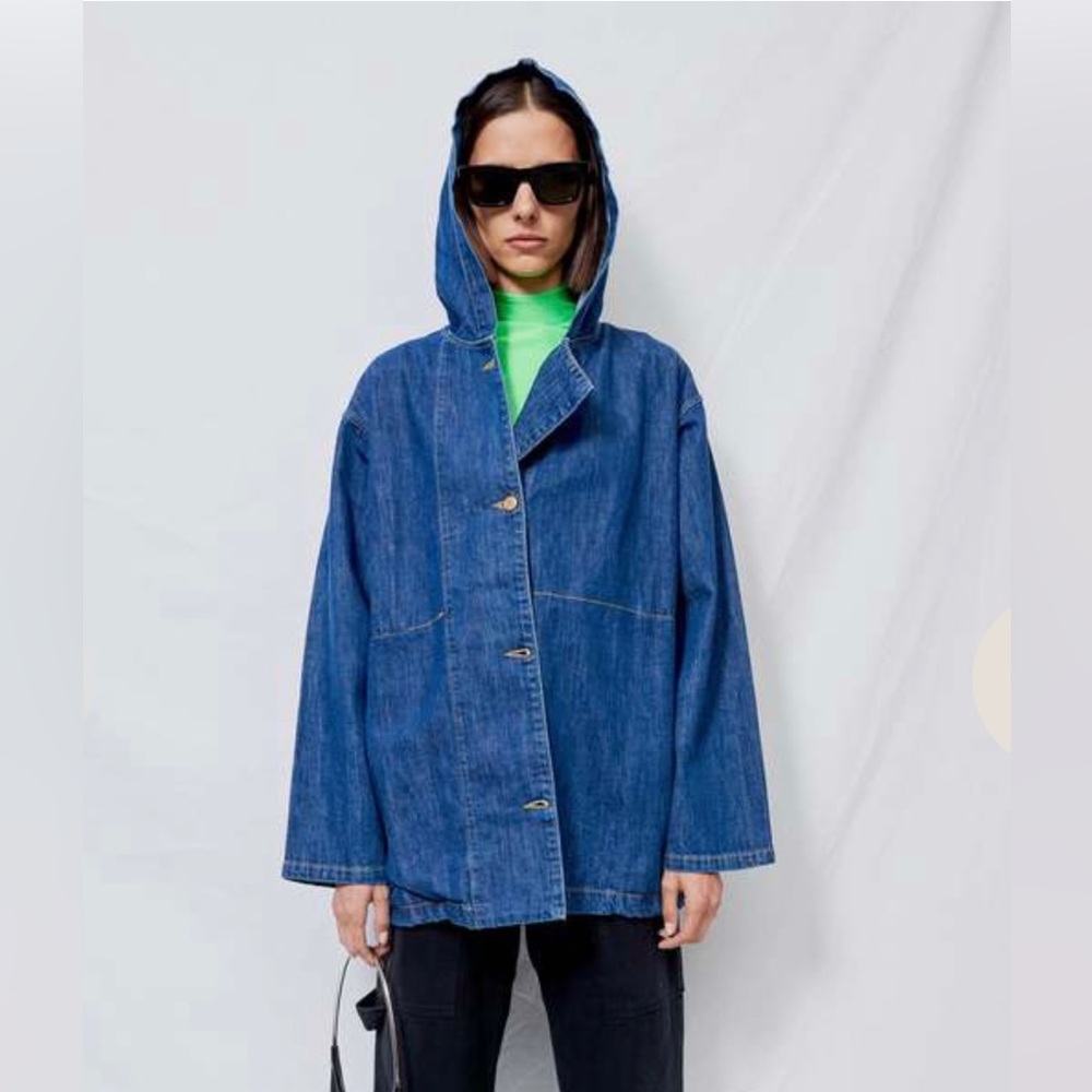 B SIDES Rinse Travel Jacket- Indigo